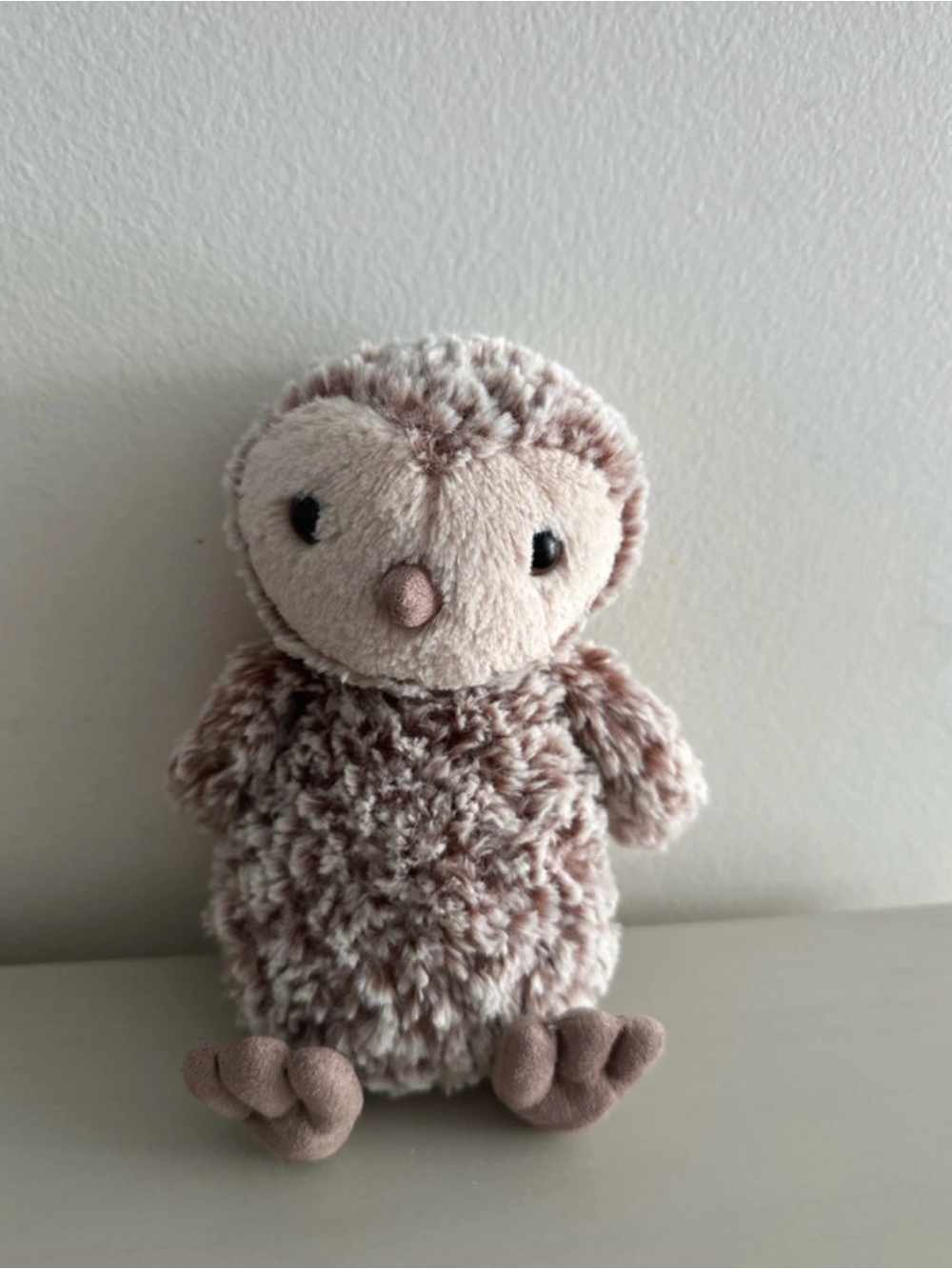 Jellycat Torvill Owl Chick Rare Brown Plush Owl Soft Plush Stuffed Animal Toy